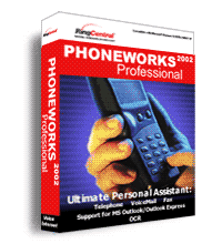An easy-to-use and powerful telephone, voice mail answering system, and fax messaging solution for your PC