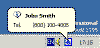 Alternative Caller ID Alert: Tool-Tip Message